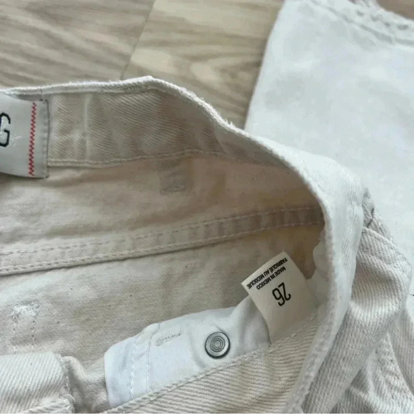 BDG Off White Cargo Jeans Size 26 - Picture 7 of 9